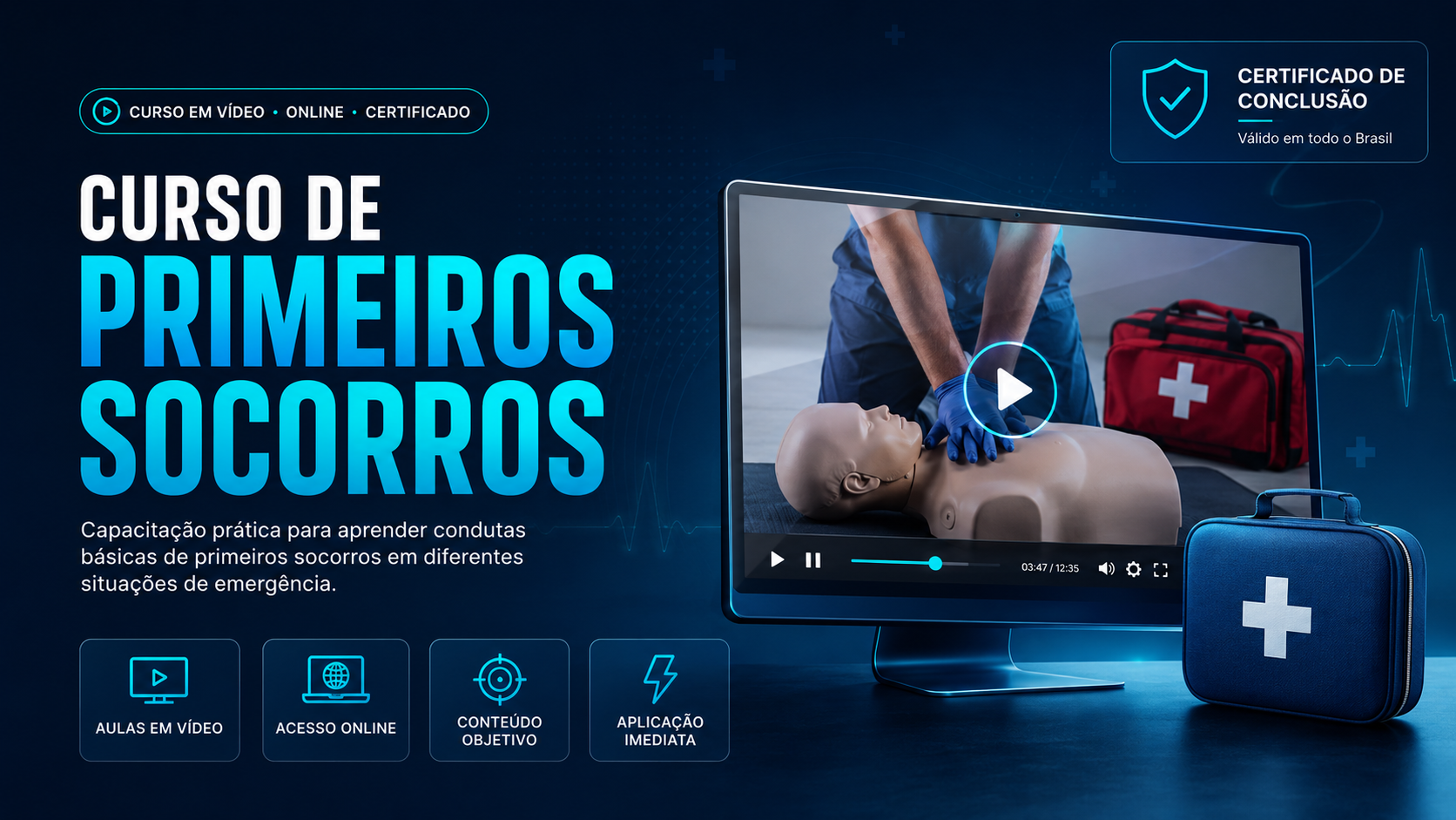 Curso de Primeiros Socorros - Guia Enfermagem